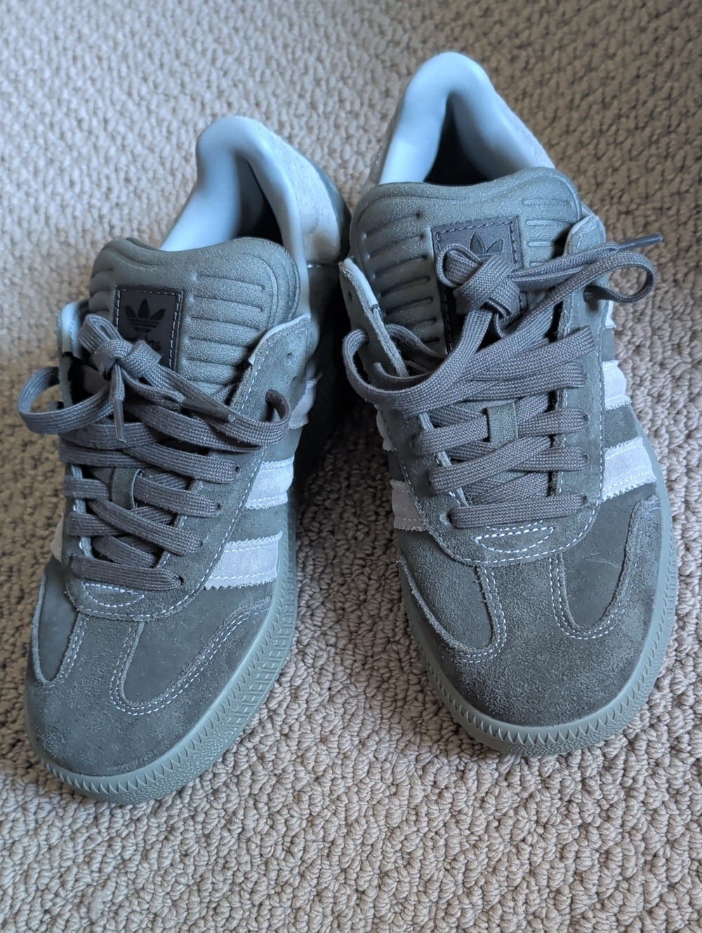 Adidas Samba XLG Shoes Dark Gray